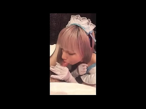 ❤️ Japanse Idool [mayuka], Frans dienstmeisje kostuum, deel 1, pijpen en aftrekken met lotion ❤️❌ Homemade porno at us ❌